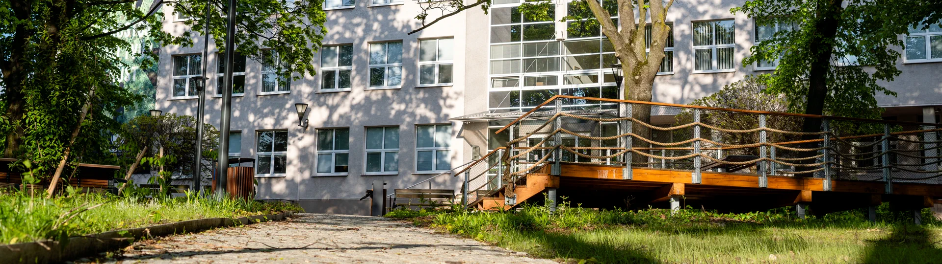 Modern architecture of the University of Ostrava campus, the venue for ISE 2026 conference